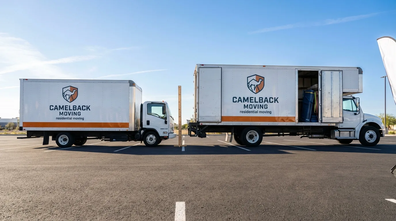 Moving truck size capacity guide in Port Washington